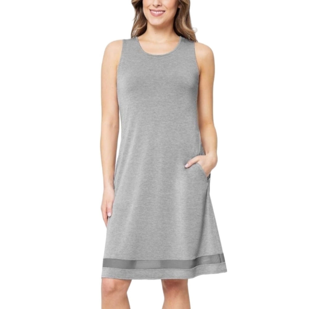 MPG Sleeveless‎ Everyday Travel Dress w/ Pockets Size XS NWT